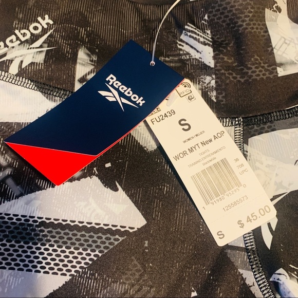 Rebook Workout MYT AOP Leggings - Picture 6 of 6